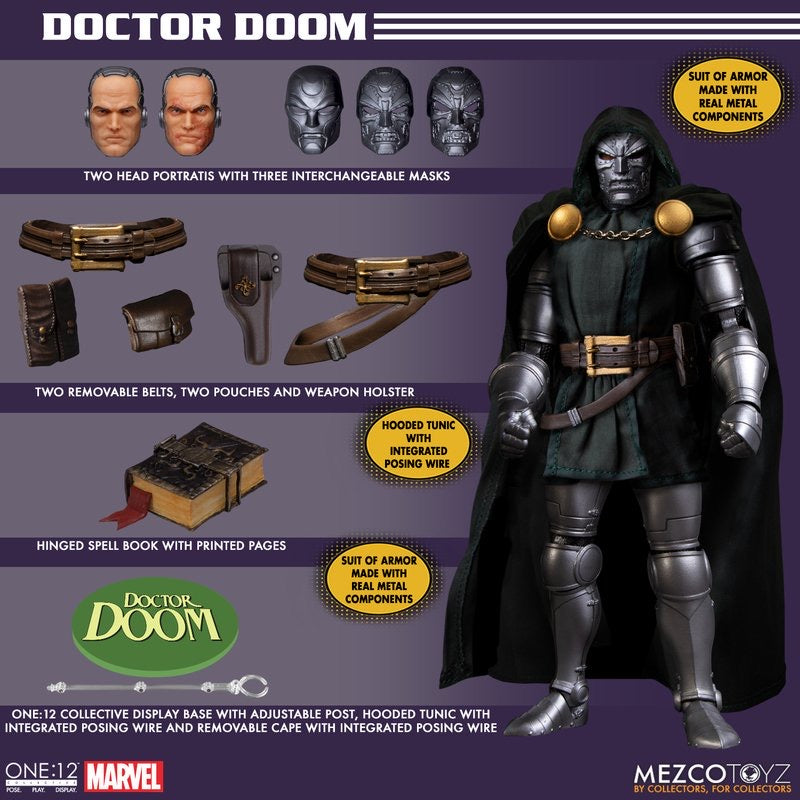 MEZCO ONE:12 COLLECTIVE Doctor Doom