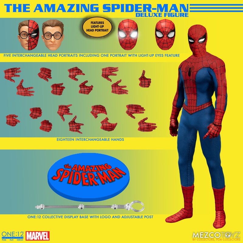 MEZCO ONE:12 COLLECTIVE The Amazing Spider-Man – Curibo