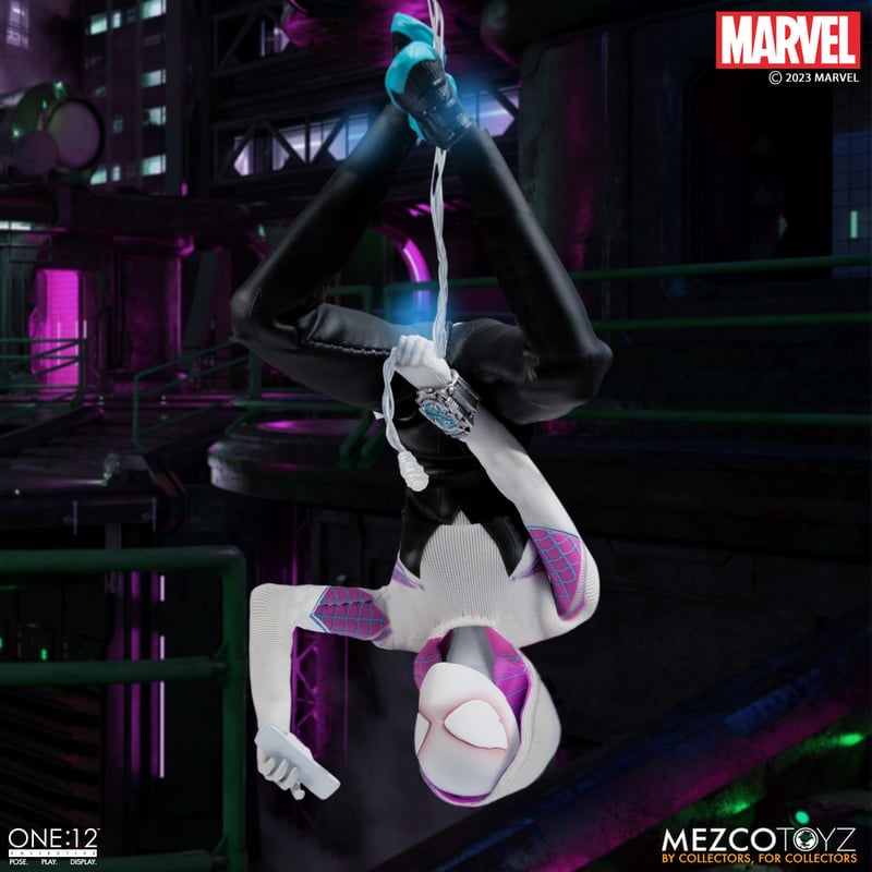 MEZCO ONE:12 COLLECTIVE Ghost-Spider/Spider Gwen