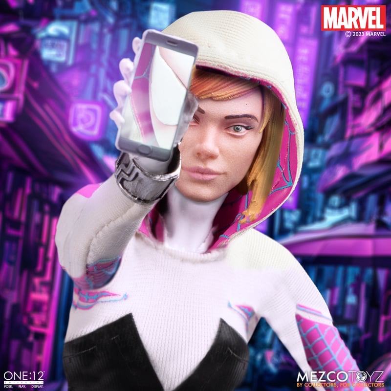 MEZCO ONE:12 COLLECTIVE Ghost-Spider/Spider Gwen