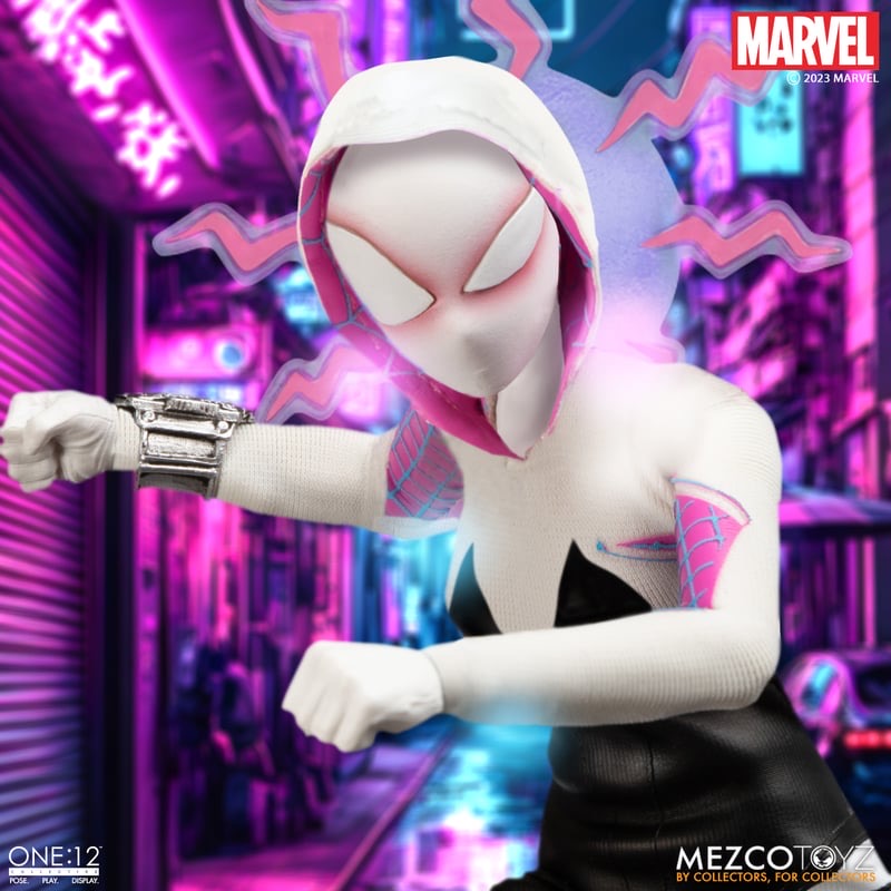MEZCO ONE:12 COLLECTIVE Ghost-Spider/Spider Gwen
