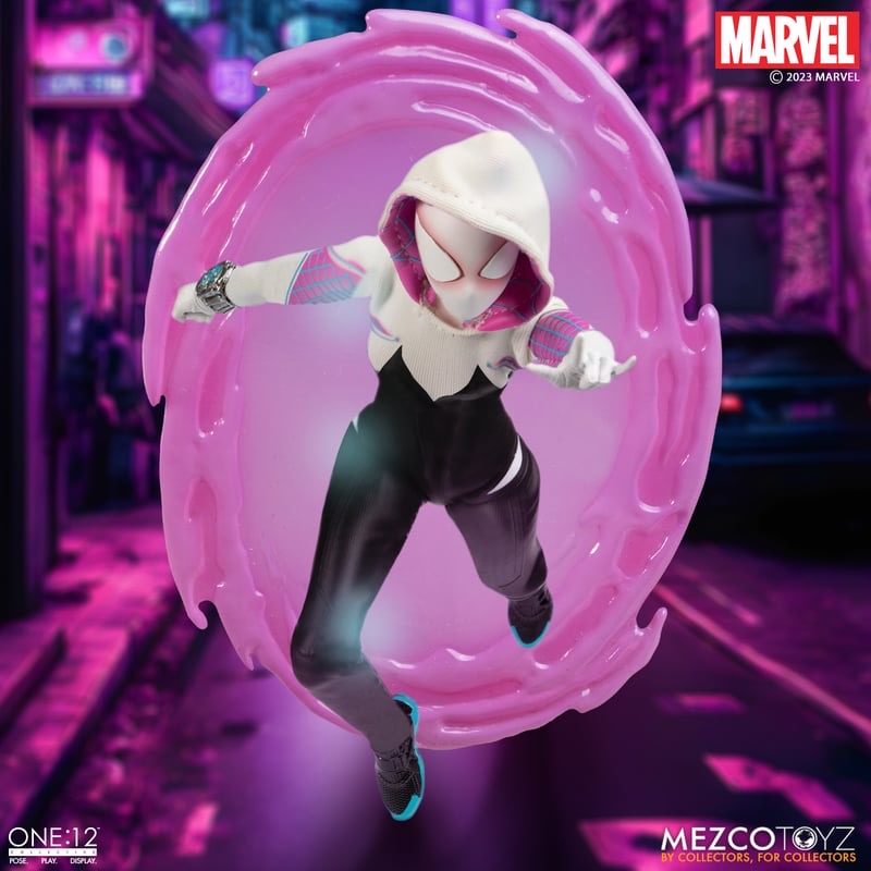 MEZCO ONE:12 COLLECTIVE Ghost-Spider/Spider Gwen