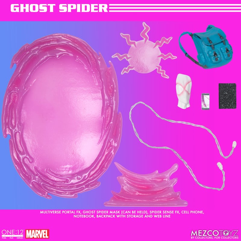MEZCO ONE:12 COLLECTIVE Ghost-Spider/Spider Gwen