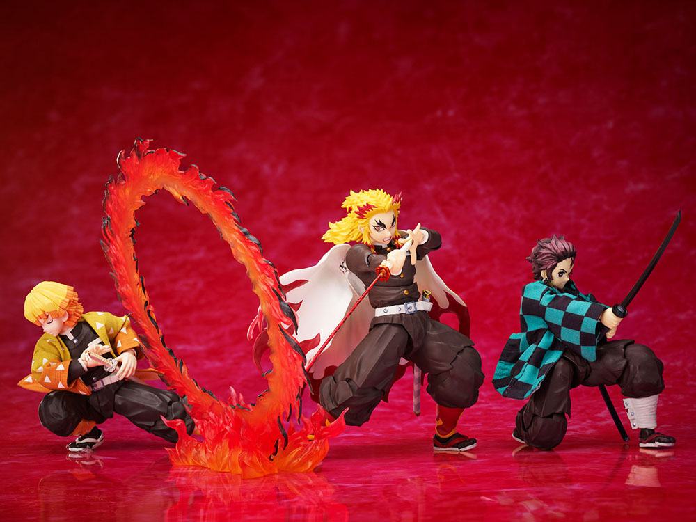 DEMON SLAYER KYOJURO RENGOKU 1/12 ACTION FIGURE BUZZMODE