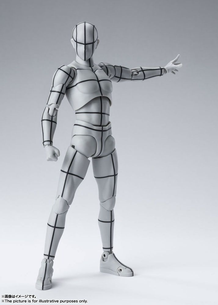 Body Kun SH Figuarts Wireframe Gray Color Version
