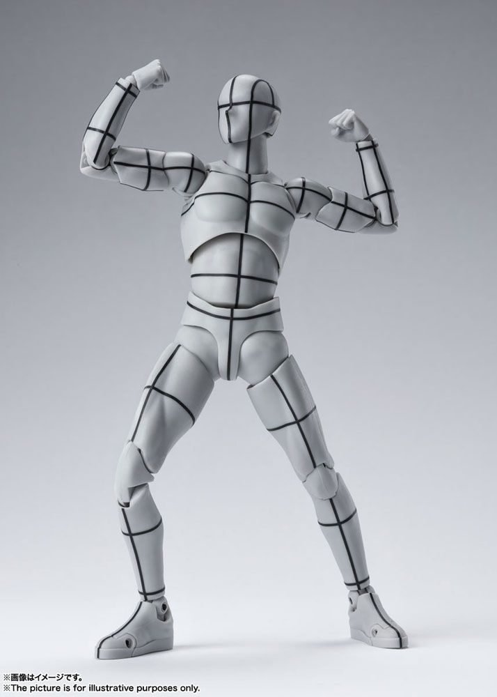 Body Kun SH Figuarts Wireframe Gray Color Version