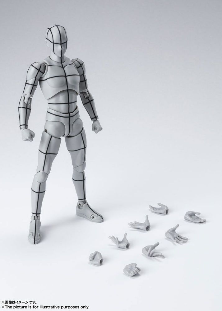 Body Kun SH Figuarts Wireframe Gray Color Version