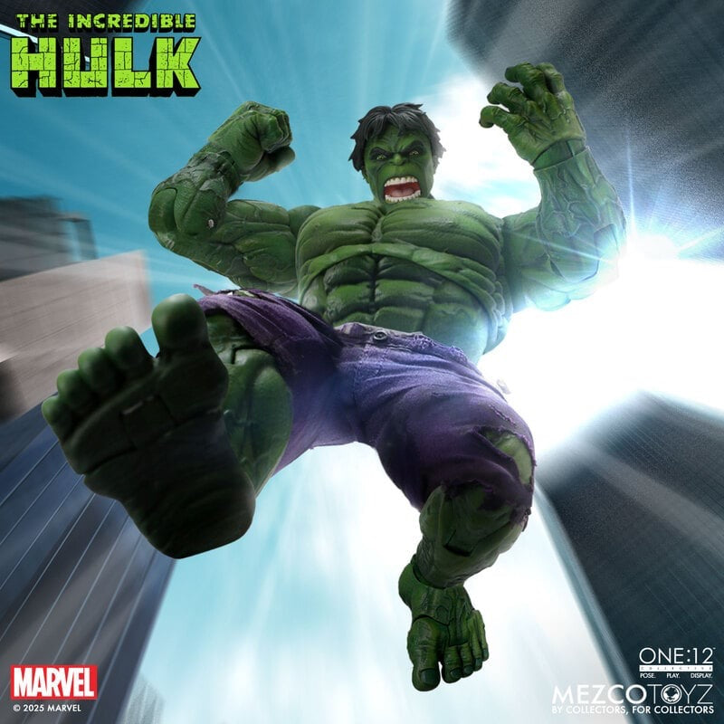 MEZCO ONE:12 COLLECTIVE The Incredible Hulk Action Figure