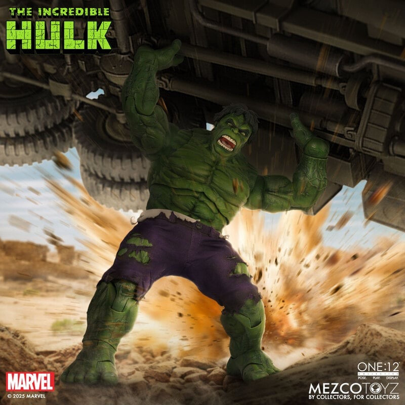 MEZCO ONE:12 COLLECTIVE The Incredible Hulk Action Figure