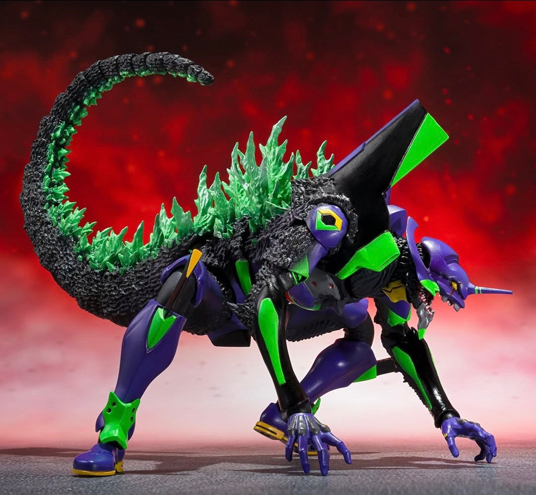Evangelion SH MonsterArts Action Figure Test Type-01 "G" Awakening Form