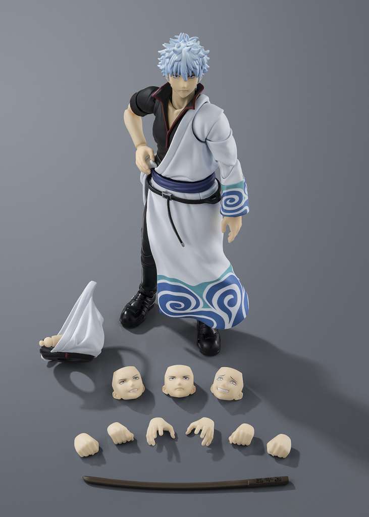 *PRE ORDER* Gintama SH Figuarts Action Figure Sakata Gintoki (ETA AUGUST)