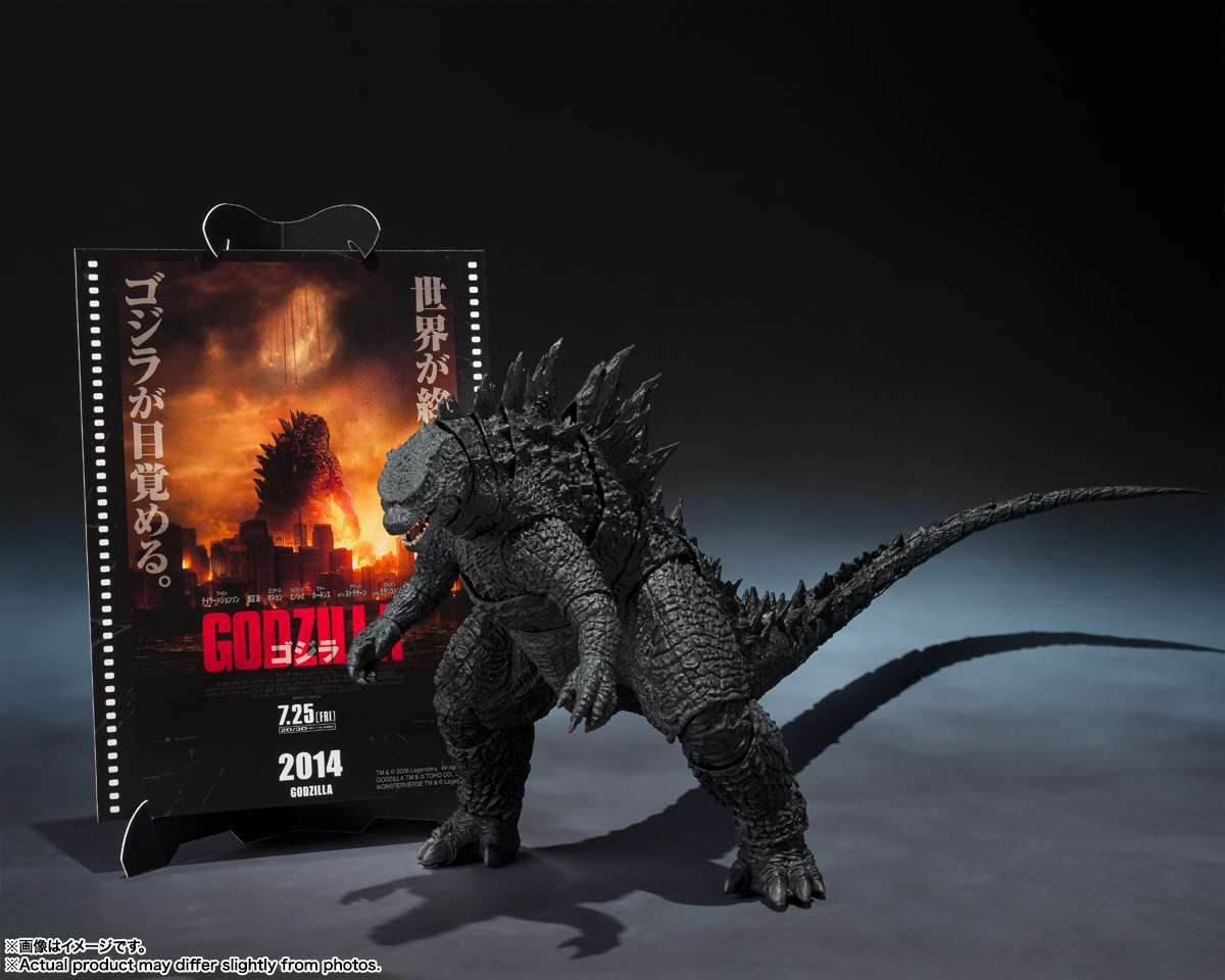 *PRE ORDER* Godzilla 2014 SH Monster Arts Action Figure Godzilla Movie Graphic Plus (ETA JULY)