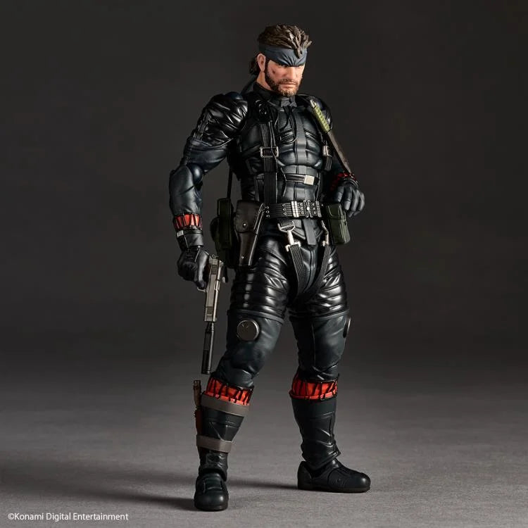 Metal Gear Solid Delta Amazing Yamaguchi Revoltech Naked Snake Sneaking Suit Ver Action Figure