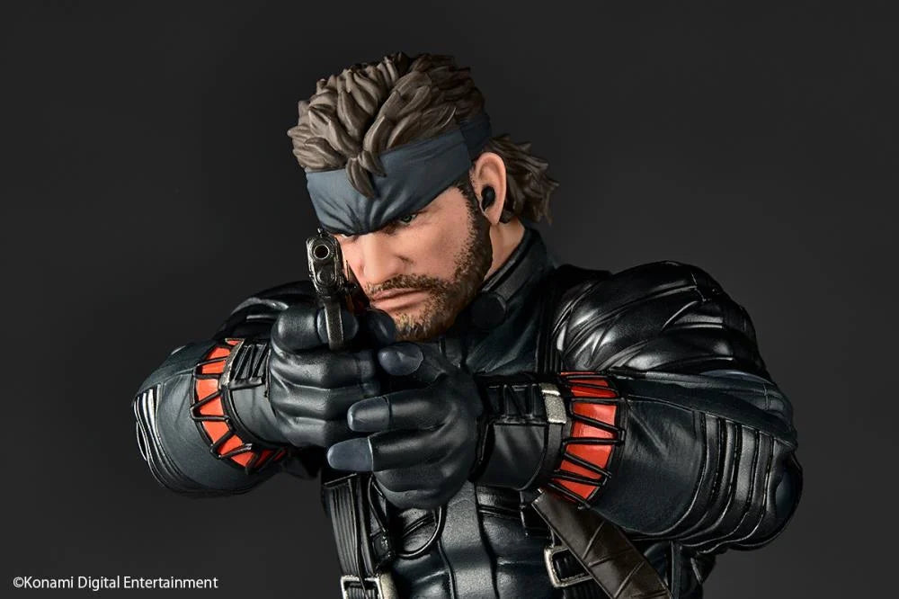 Metal Gear Solid Delta Amazing Yamaguchi Revoltech Naked Snake Sneaking Suit Ver Action Figure