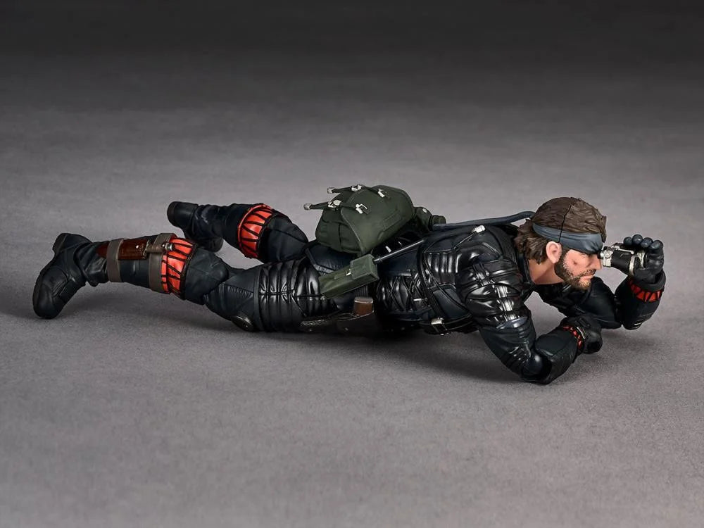 Metal Gear Solid Delta Amazing Yamaguchi Revoltech Naked Snake Sneaking Suit Ver Action Figure
