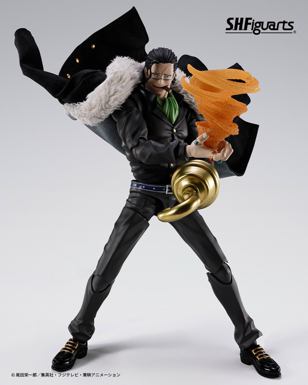 One Piece SH Figuarts Action Figure SIR CROCODILE - Marineford Summit Battle Ver.