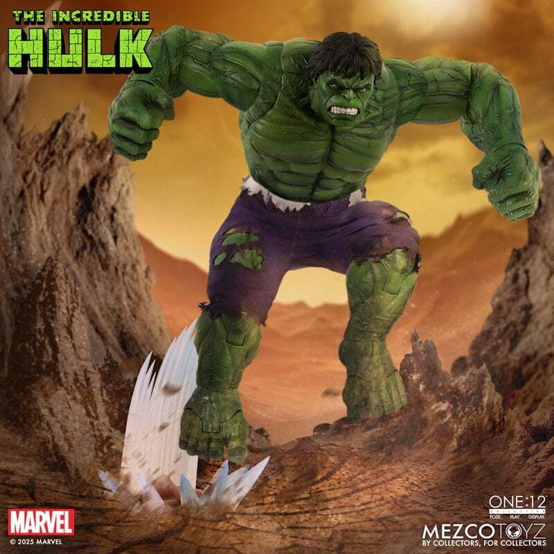 MEZCO ONE:12 COLLECTIVE The Incredible Hulk Action Figure