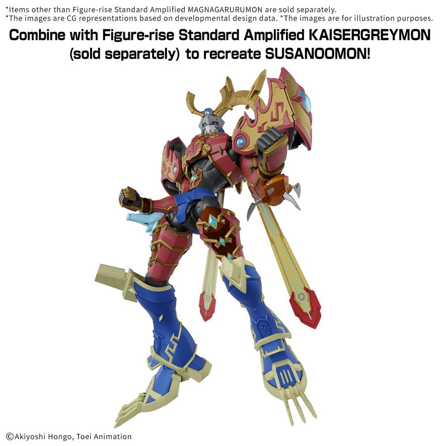 Digimon Figure-rise Standard Amplified MagnaGarurumon