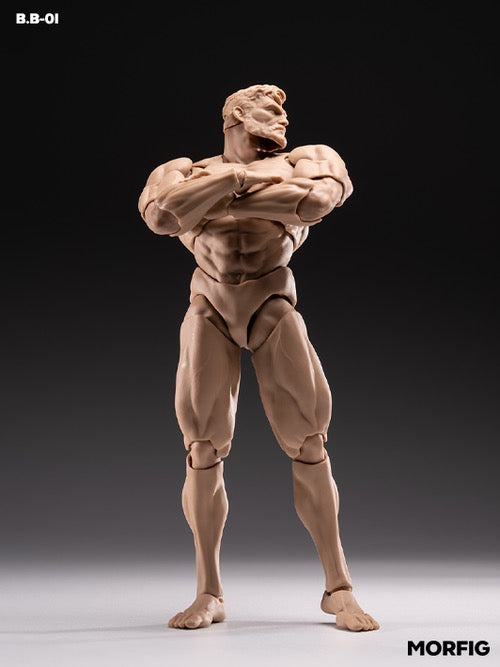 Inart MORFIG Action Figure 1/12 Blank Male Body Skintone