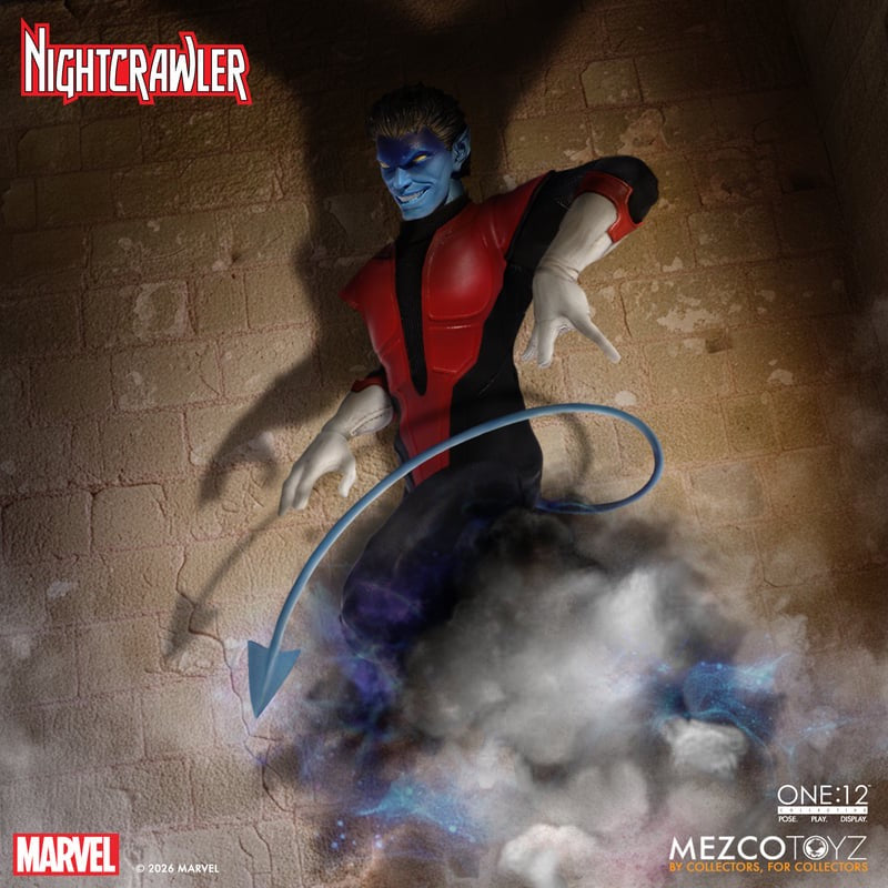 MEZCO ONE:12 COLLECTIVE Nightcrawler Action Figure