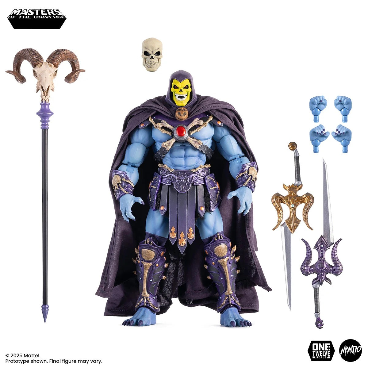 Mondo Masters of the Universe 200x Action Figure 1/12 - Skeletor
