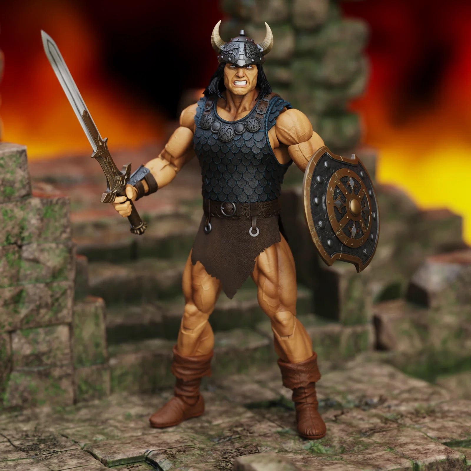 *PRE ORDER* Epic H.A.C.K.S. Conan 1:12 scale Action Figure Conan: Reaver of the Black Coast (ETA JUNE)