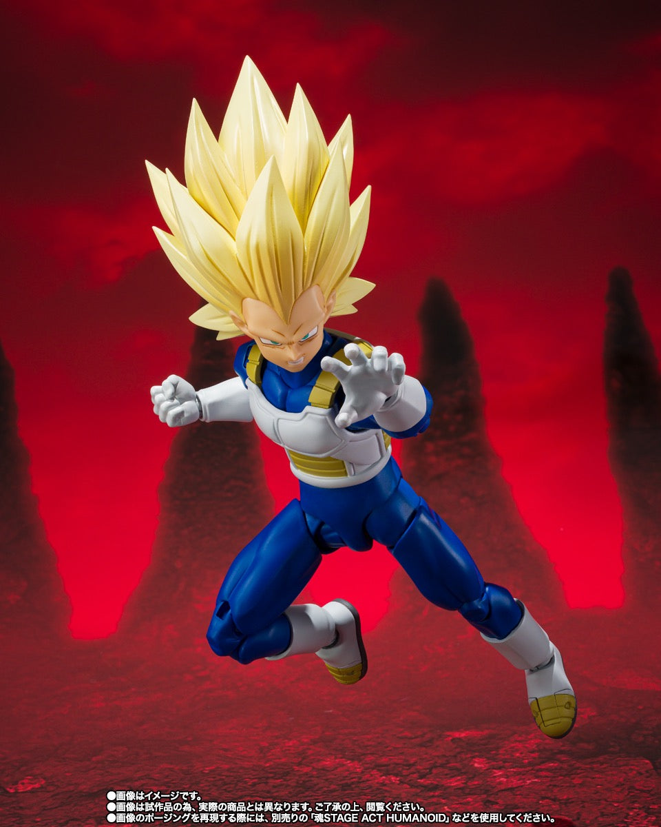 DRAGONBALL DAIMA SH FIGUARTS SUPER SAIYAN 3 VEGETA ACTION FIGURE