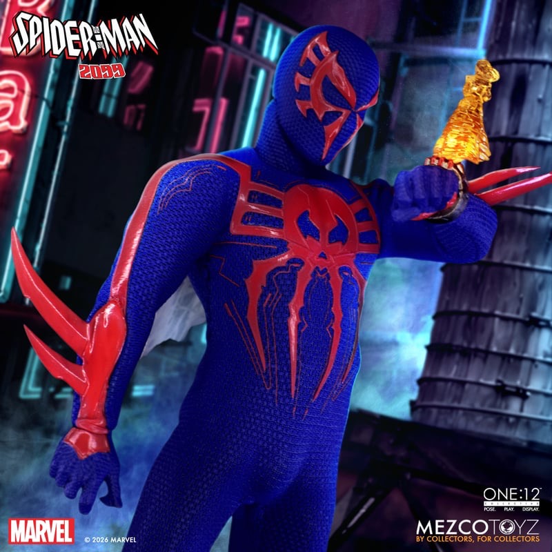 MEZCO ONE:12 COLLECTIVE Spider-Man 2099 RE-ISSUE