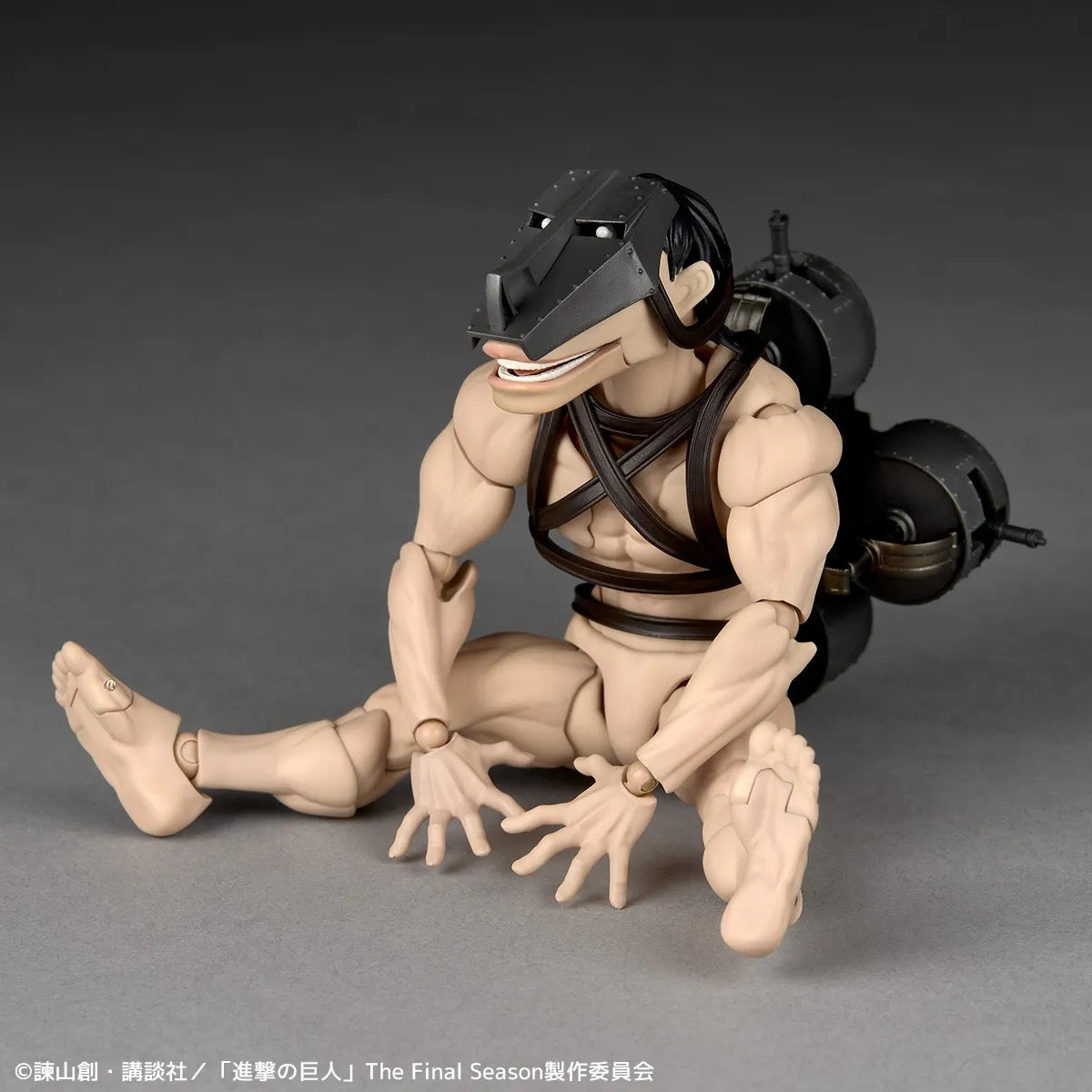 Attack on Titan Amazing Yamaguchi Revoltech Cart Titan Action Figure