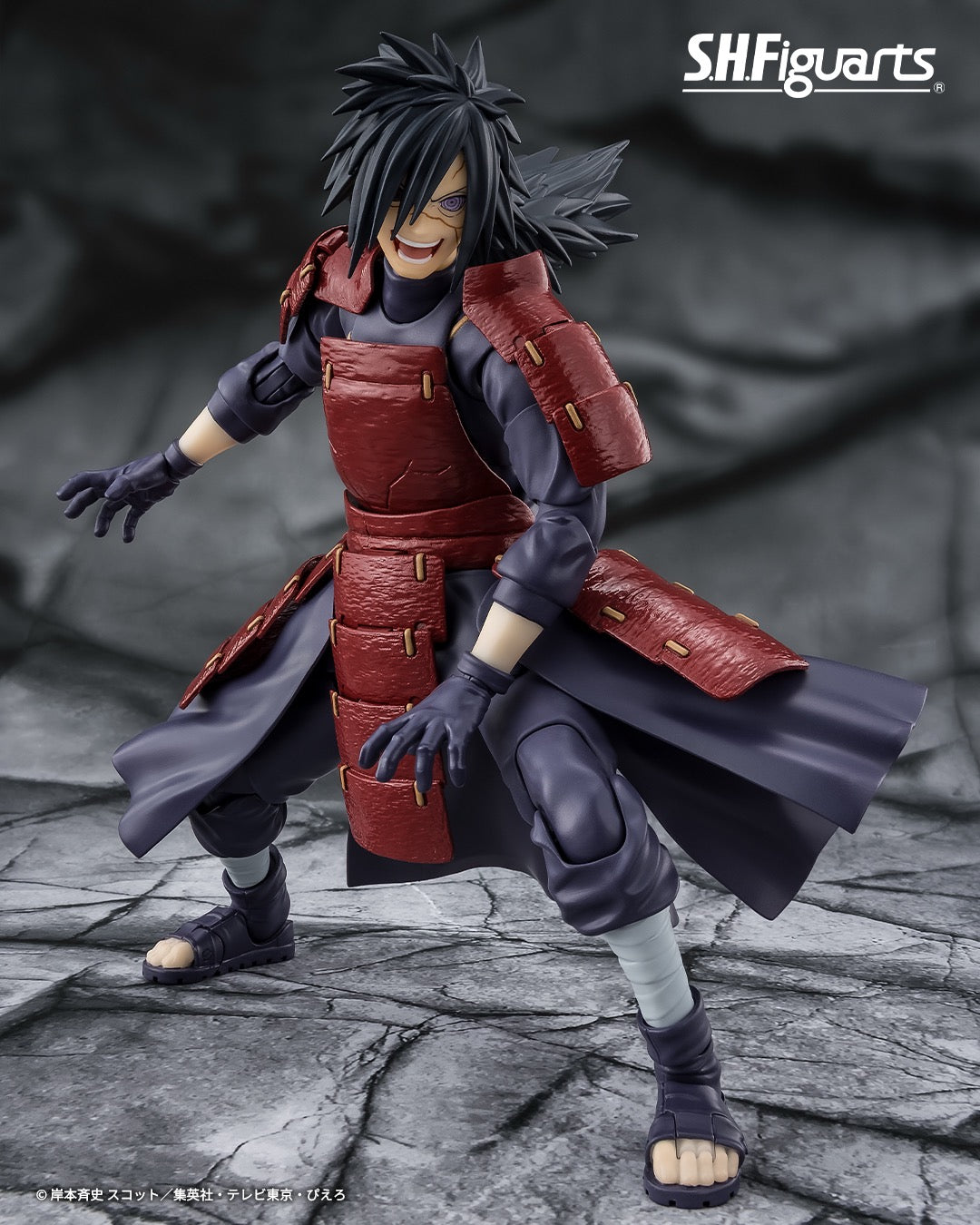 Naruto SH Figuarts Action Figure Madara Uchiha - Legend of Darkness