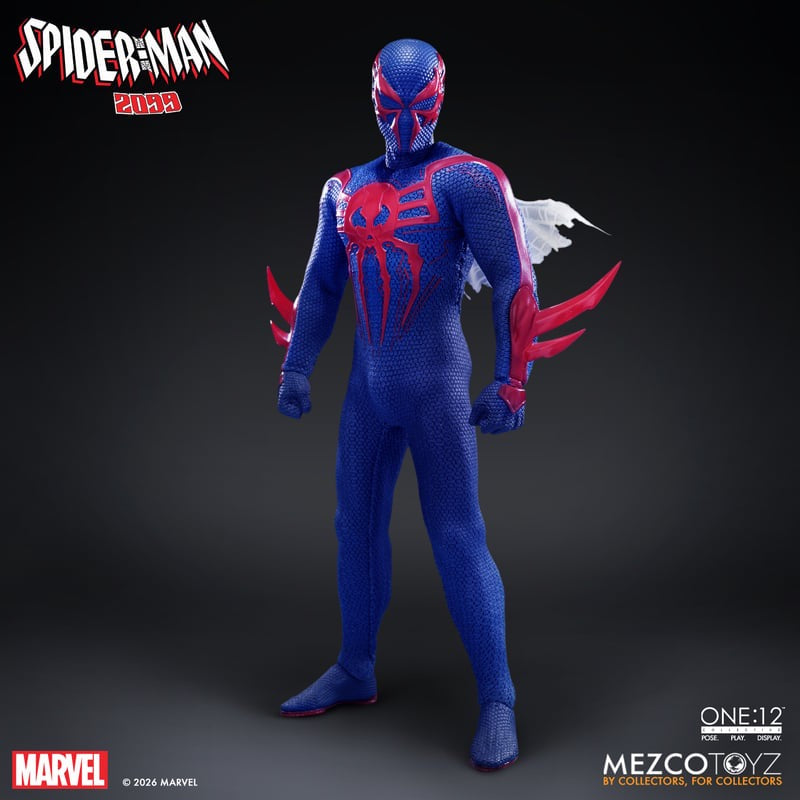 MEZCO ONE:12 COLLECTIVE Spider-Man 2099 RE-ISSUE