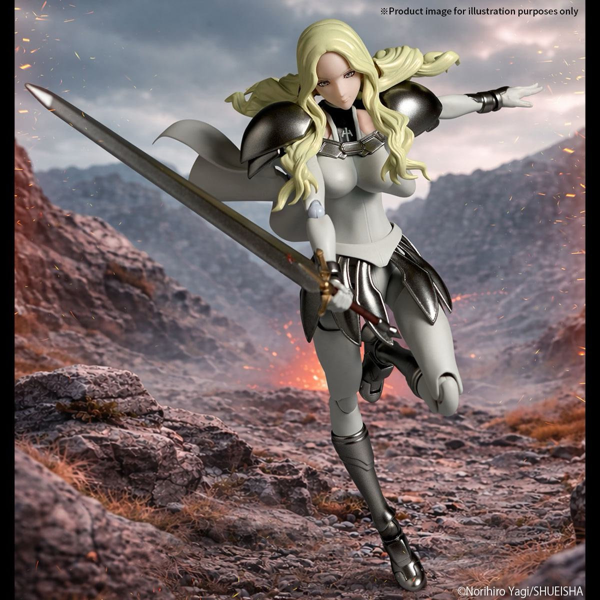 CLAYMORE Amazing Yamaguchi Revoltech Teresa Action Figure