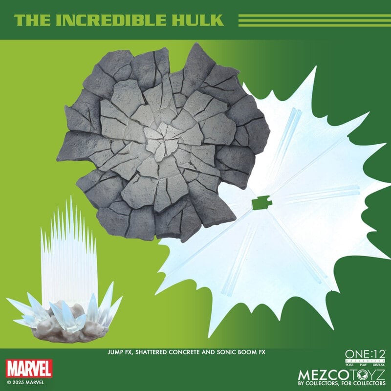 MEZCO ONE:12 COLLECTIVE The Incredible Hulk Action Figure