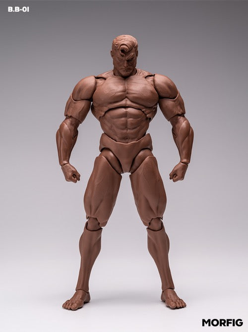 Inart MORFIG Action Figure 1/12 Blank Male Body Black