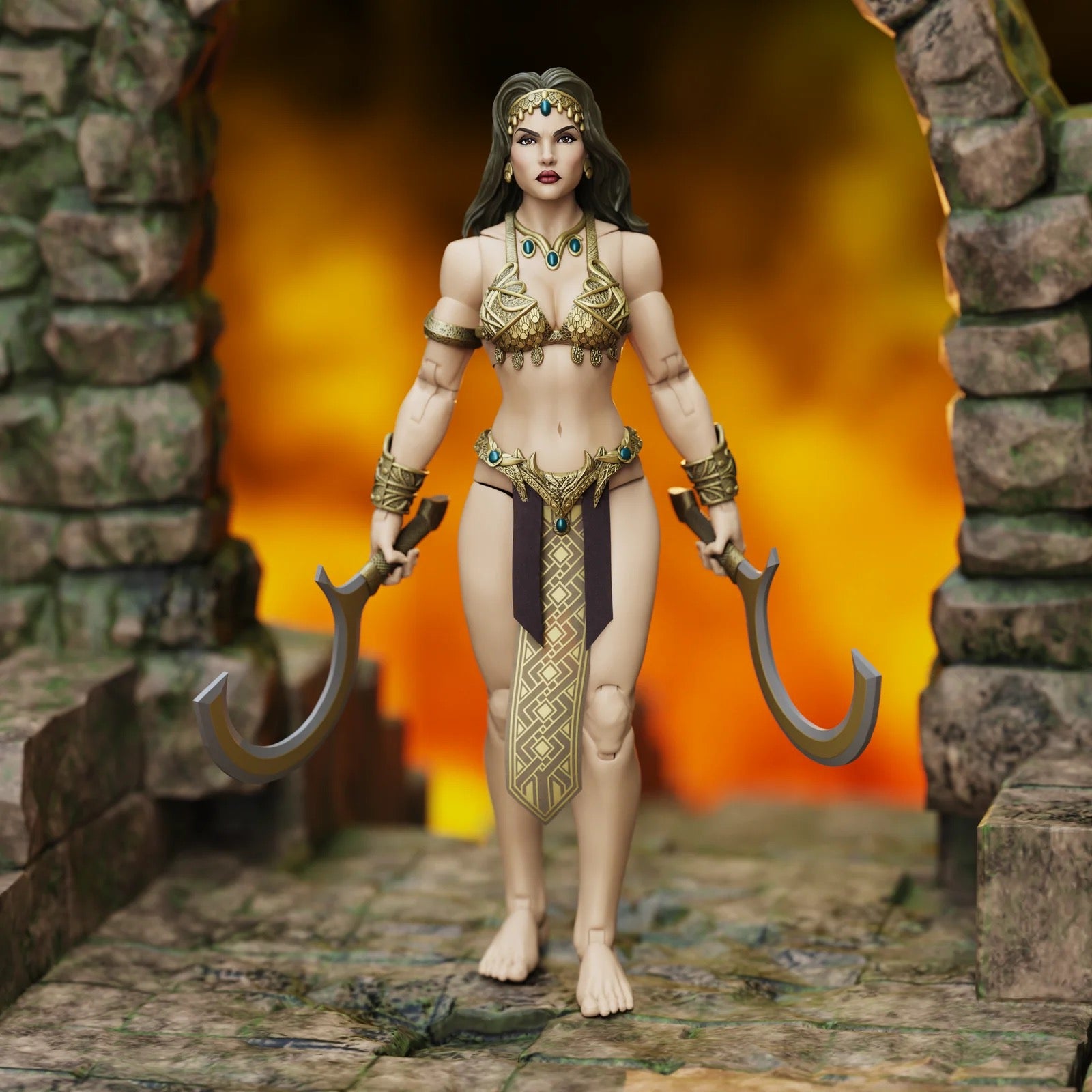 *PRE ORDER* Epic H.A.C.K.S. Conan 1:12 scale Action Figure Bêlit: Queen of the Black Coast (ETA JUNE)