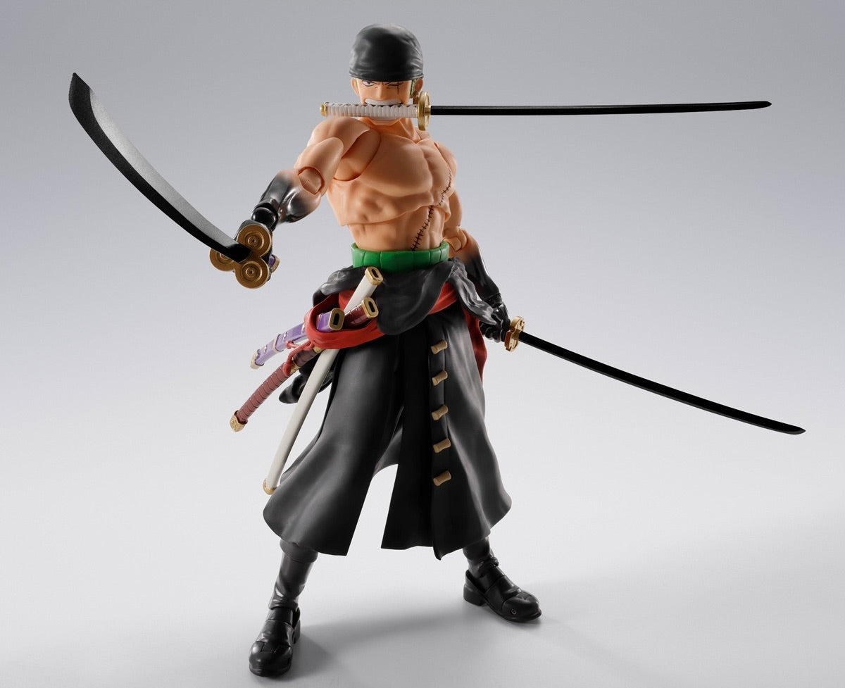 *PRE ORDER* One Piece SH Figuarts Action Figure Roronoa Zoro - King of Hell (ETA SEPTEMBER)
