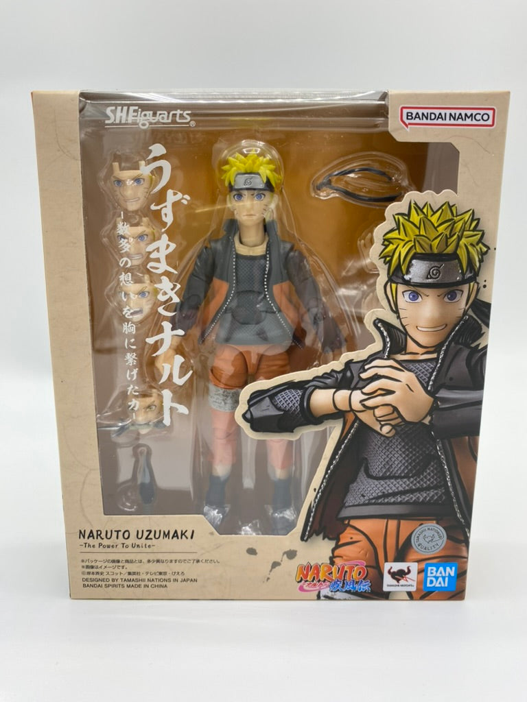 Naruto SH Figuarts Action Figure Naruto Uzumaki The Power To Unite