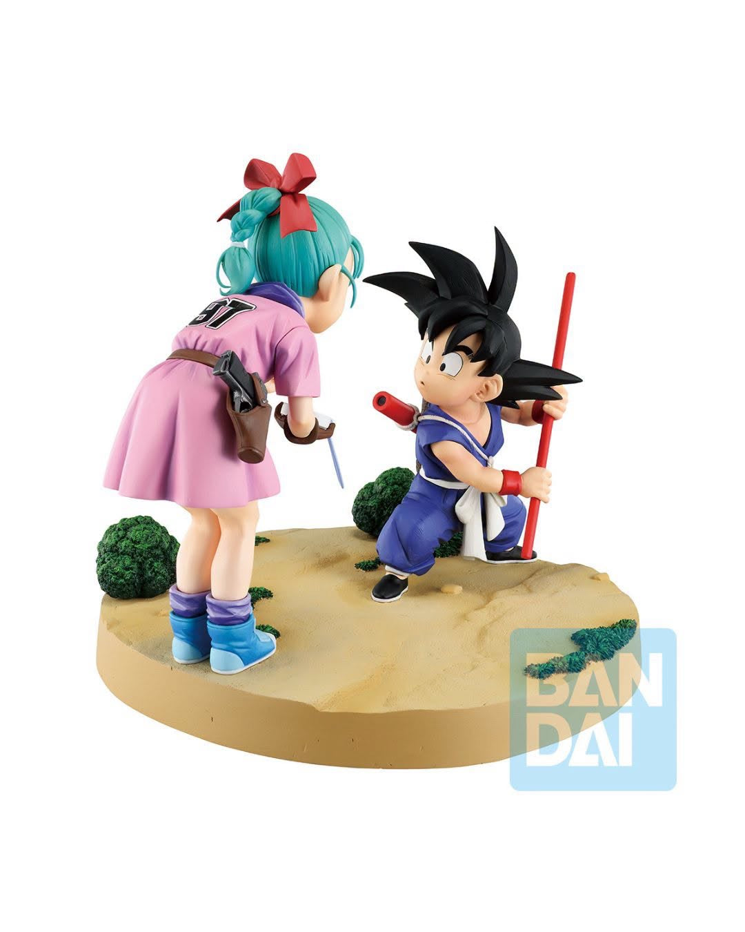 ICHIBANSHO FIGURE SON GOKU & BULMA (FANTASTIC ADVENTURE 3)