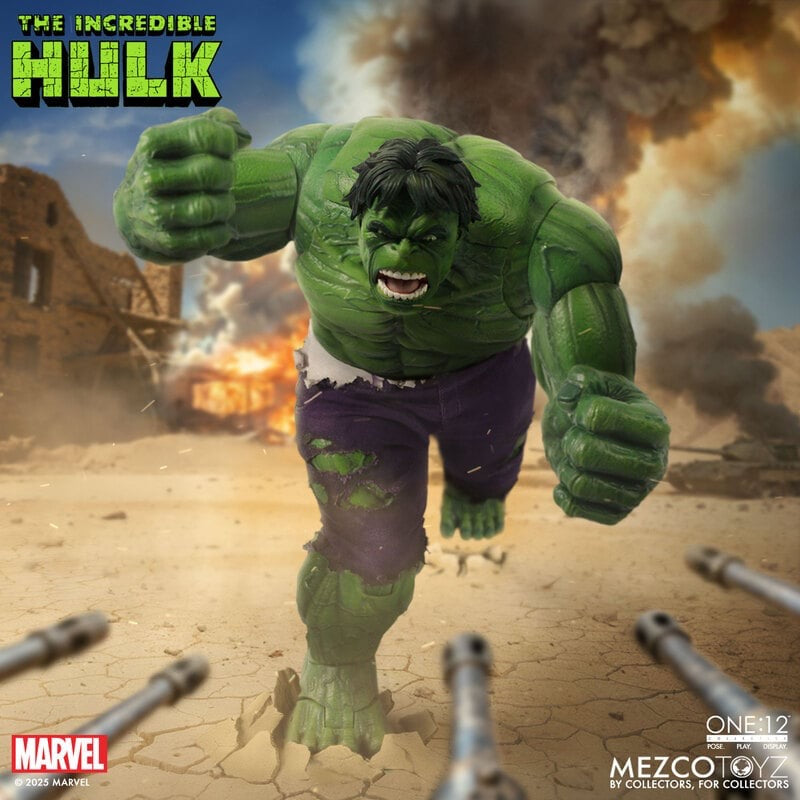 MEZCO ONE:12 COLLECTIVE The Incredible Hulk Action Figure