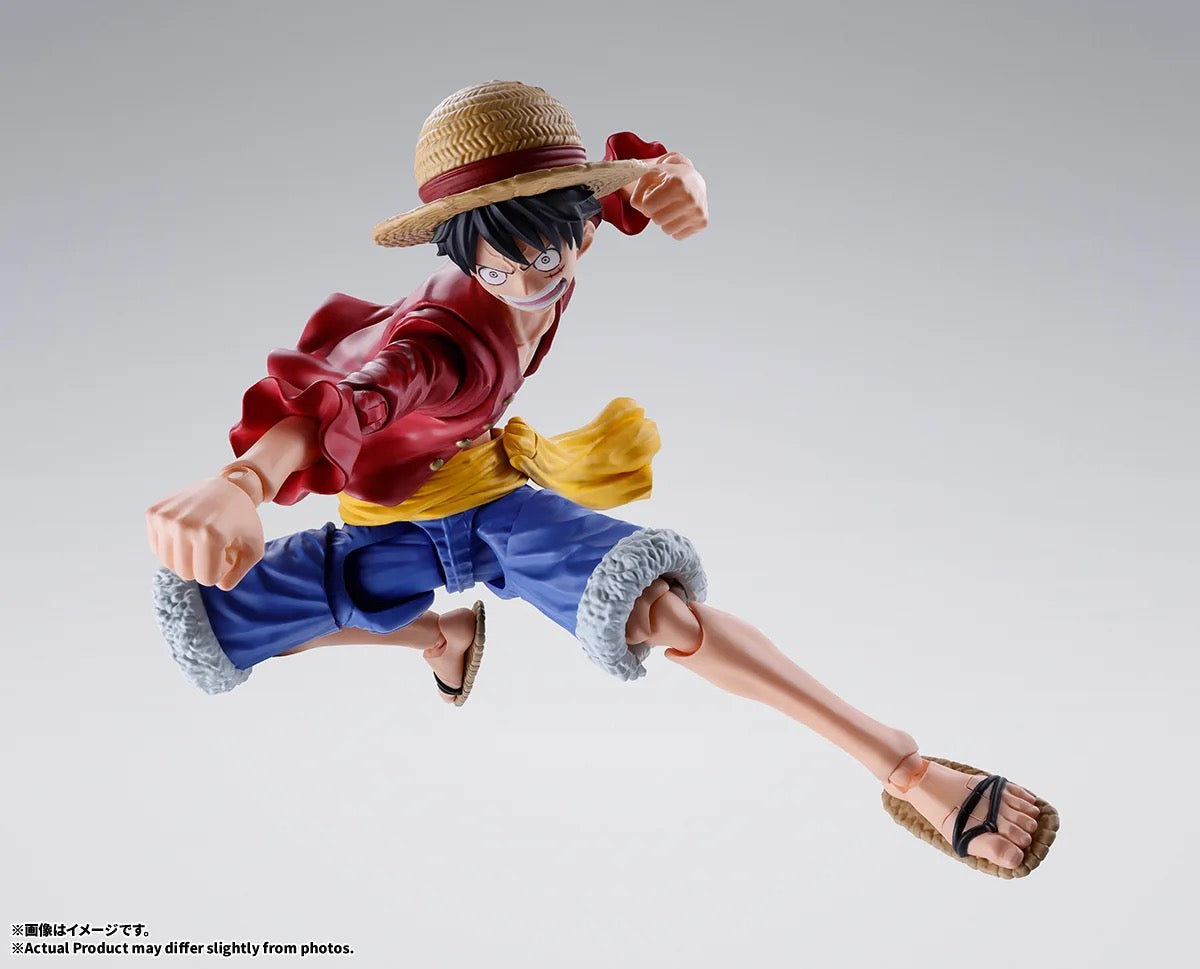 One Piece SH Figuarts Action Figure MONKEY.D.LUFFY - New World