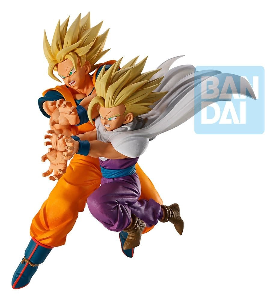 Dragon Ball Z Ichibansho PVC Figure Son Goku & Son Gohan (Spectacle Battle)