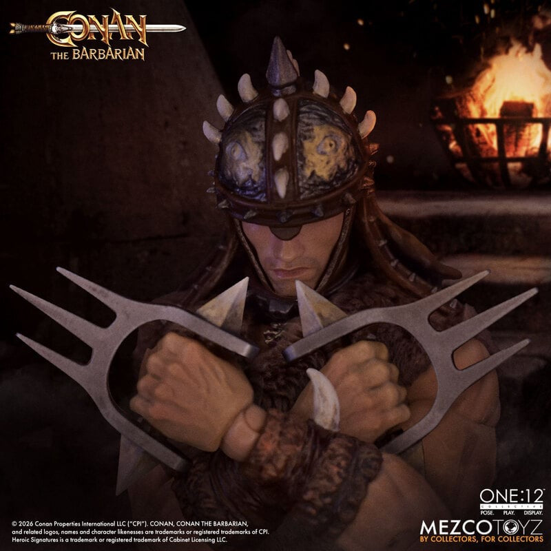 MEZCO ONE:12 COLLECTIVE Conan The Barbarian (1982): Pit Fighter Edition