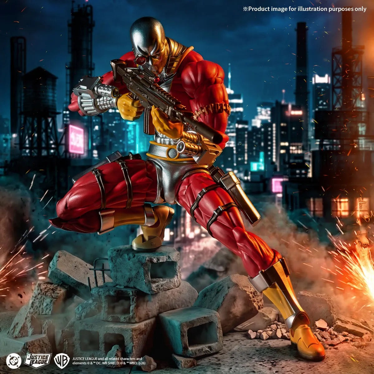 DC Comics Amazing Yamaguchi Revoltech Deadshot Action Figure