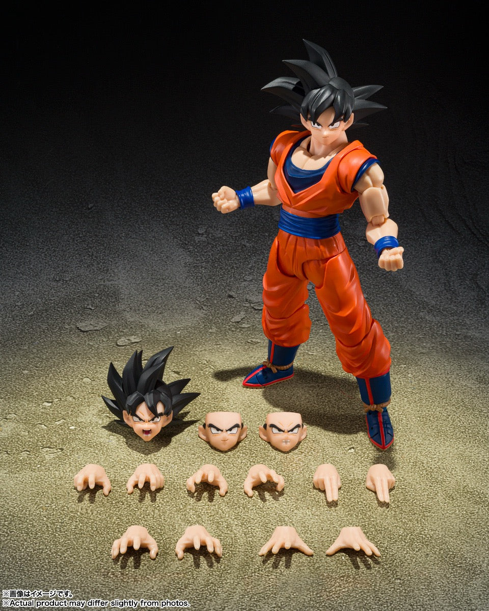 *PRE ORDER* DRAGONBALL Z SH FIGUARTS SON GOKU - THE KIND-HEARTED SAIYAN (ETA JUNE)