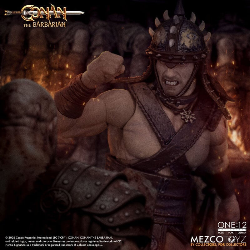 MEZCO ONE:12 COLLECTIVE Conan The Barbarian (1982): Pit Fighter Edition