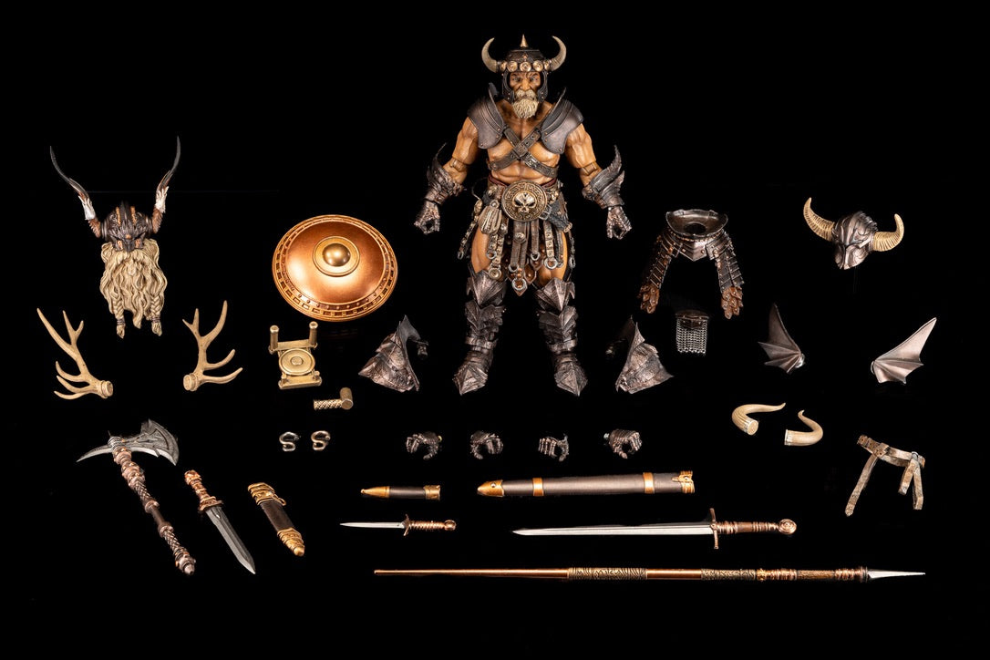 Mythic Legions: Reinforcement 3 Action Figure Accessory Barbarian Builder Kit 2 Deluxe
