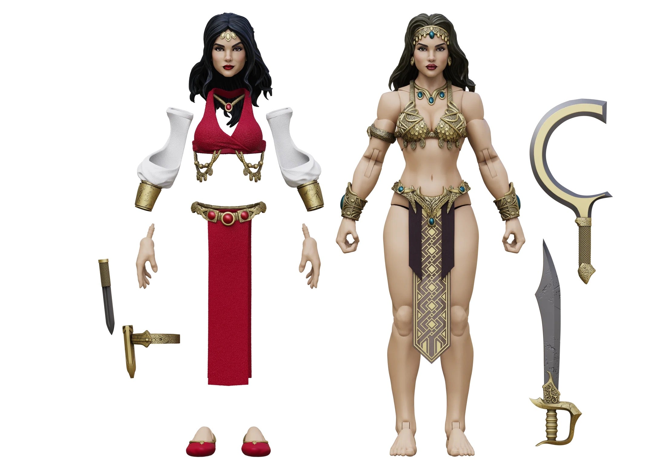 *PRE ORDER* Epic H.A.C.K.S. Conan 1:12 scale Action Figure Bêlit: Queen of the Black Coast (ETA JUNE)