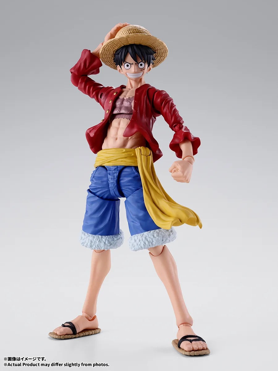 One Piece SH Figuarts Action Figure MONKEY.D.LUFFY - New World