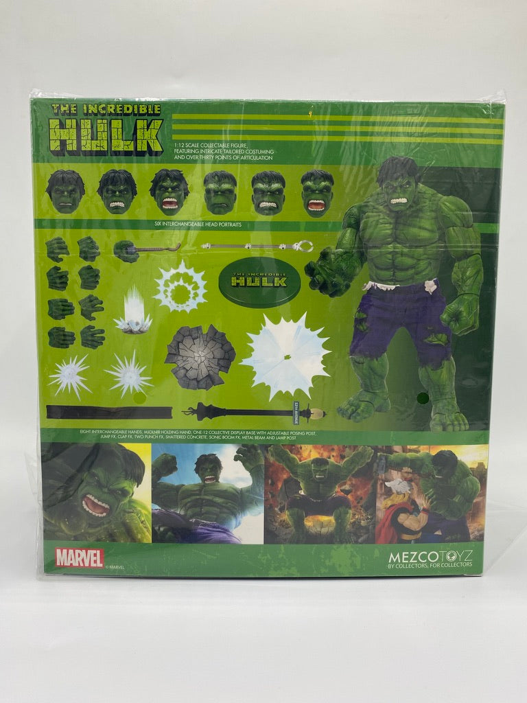 Marvel MEZCO ONE:12 COLLECTIVE The Incredible Hulk Action Figure