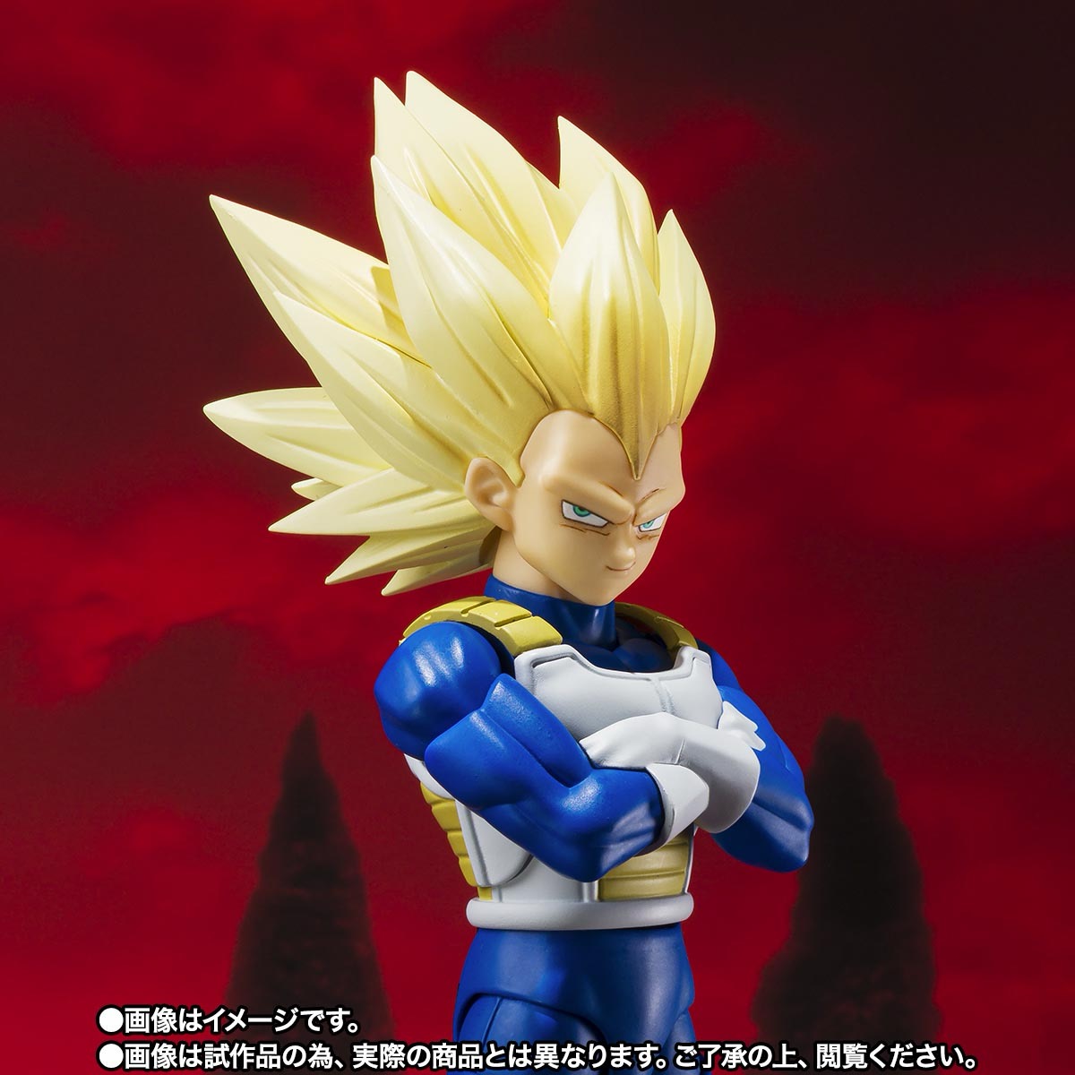 DRAGONBALL DAIMA SH FIGUARTS SUPER SAIYAN 3 VEGETA ACTION FIGURE